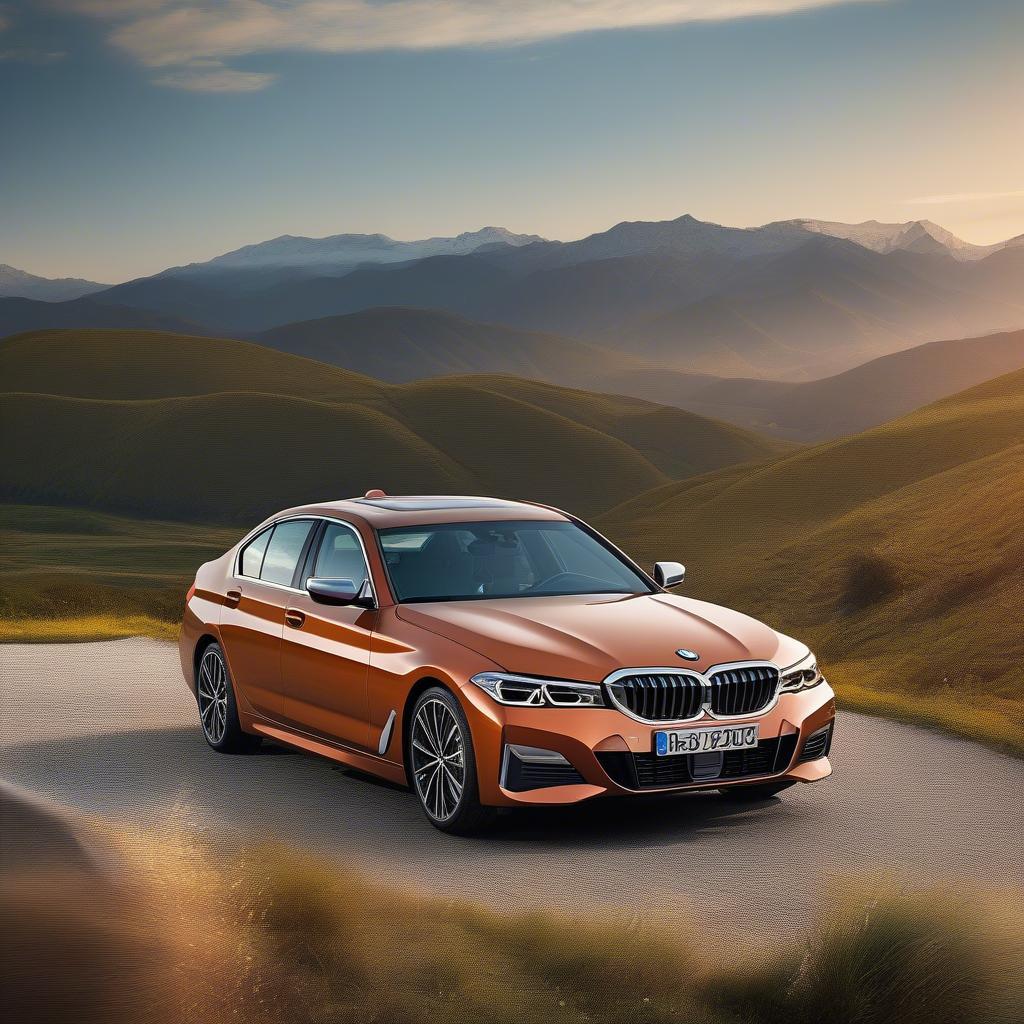 BMW G20 2019 màu Cam Sunset Orange Metallic