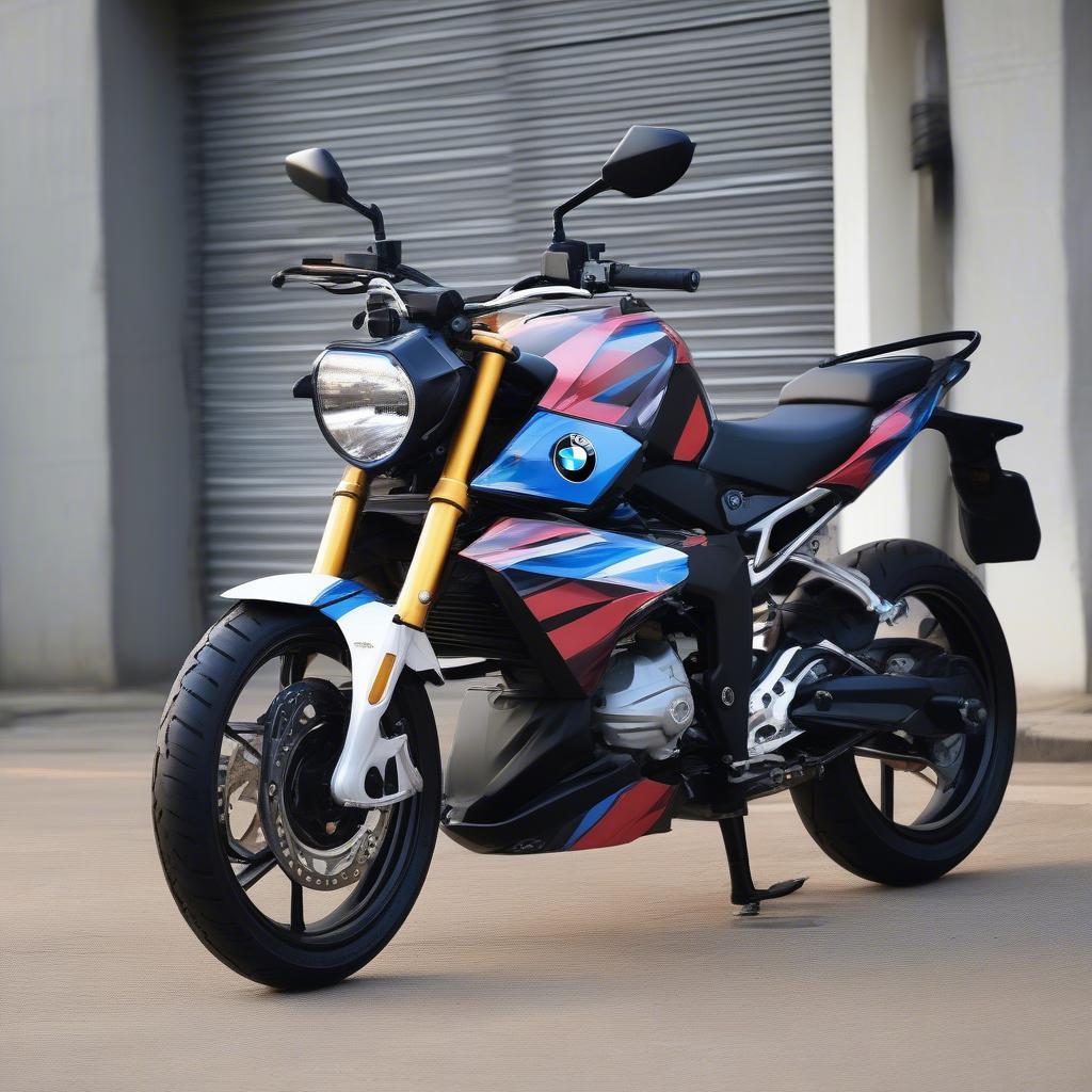 BMW G310R Độ Với Tem Xe Độc Đáo