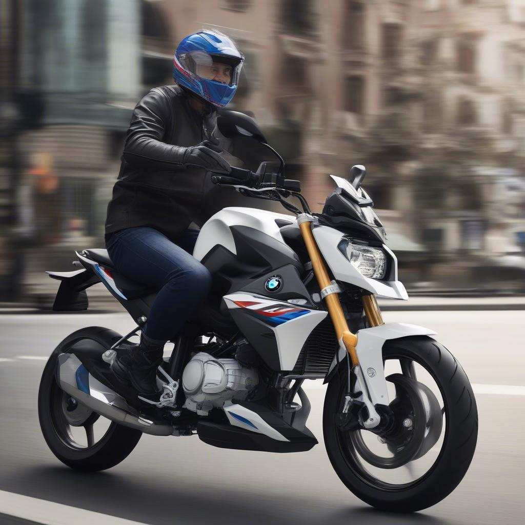 BMW G310R mạnh mẽ và linh hoạt