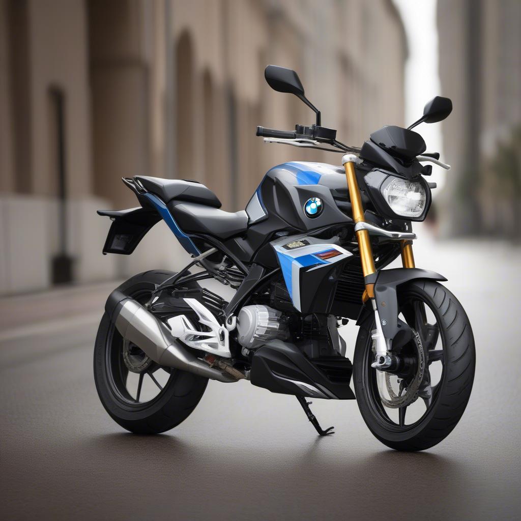 BMW G310R: Ngoại hình thể thao