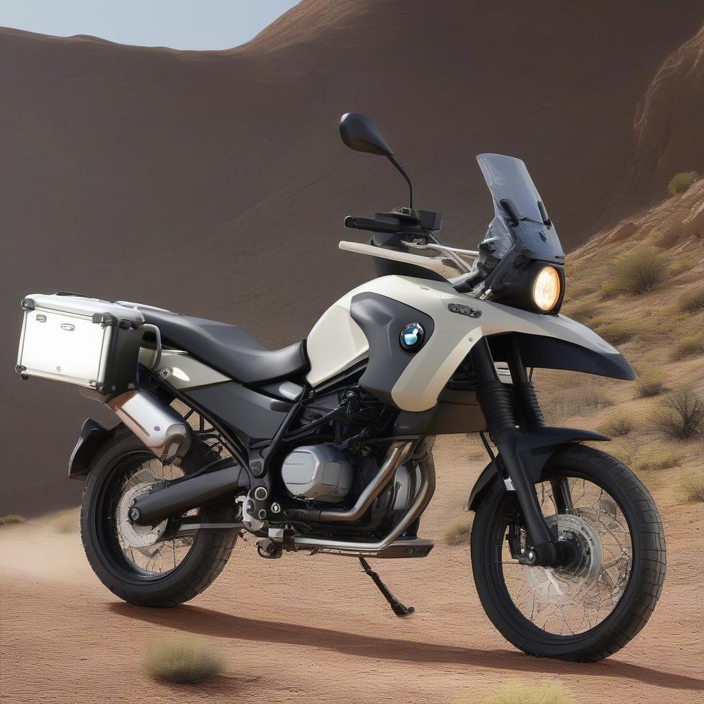 Thiết kế mạnh mẽ và hiện đại của BMW G650GS