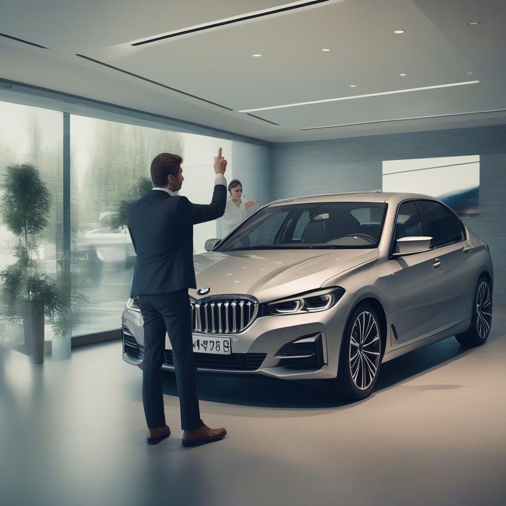 BMW Genius làm việc với khách hàng