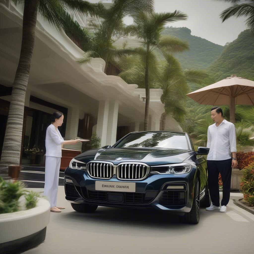 BMW Giao Xe tại InterContinental Đà Nẵng