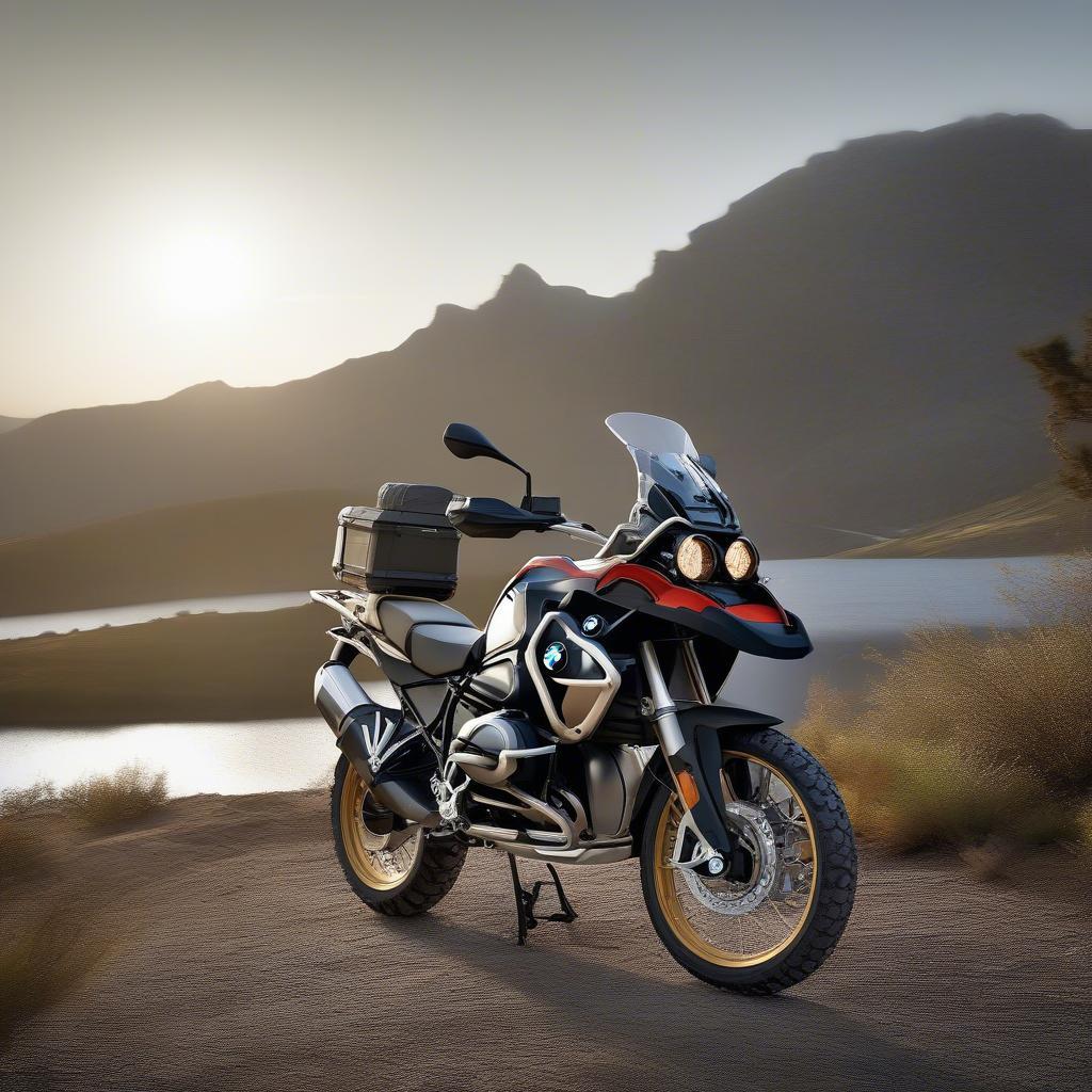 BMW GS 1200 Adventure 2018: Ngoại hình mạnh mẽ