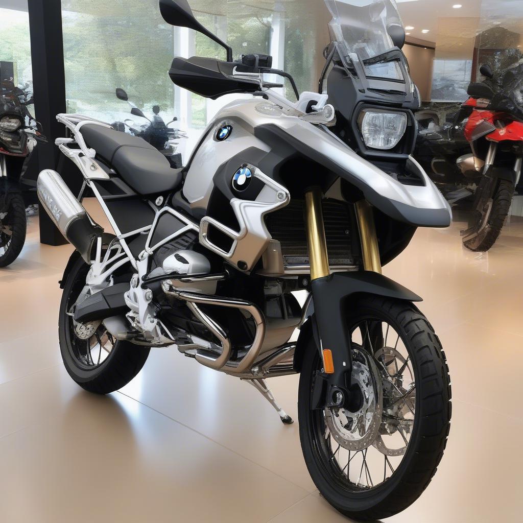 BMW GS 1200 trưng bày tại showroom