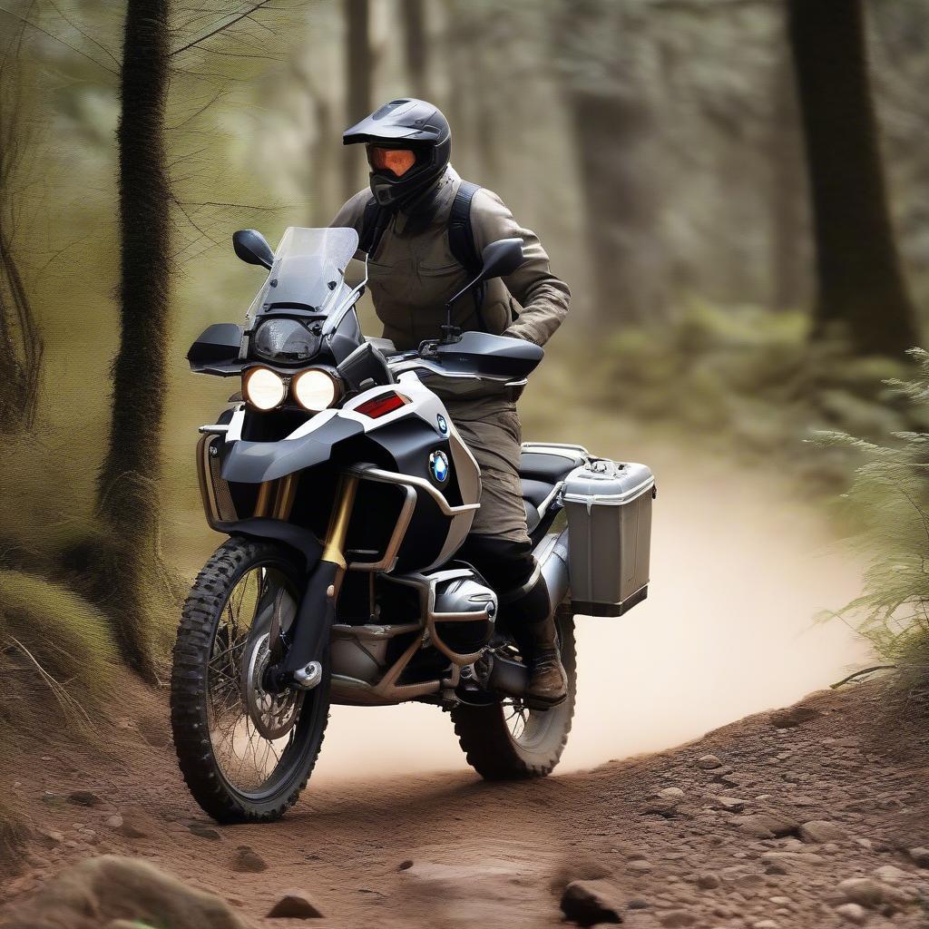 BMW GS chinh phục địa hình offroad