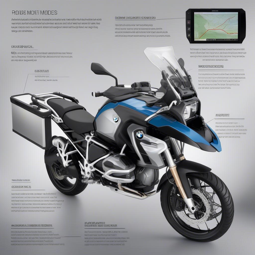 BMW GS1200: Công nghệ hỗ trợ người lái