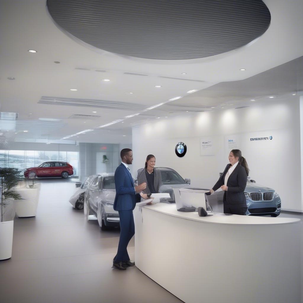 Chăm sóc khách hàng tại BMW Hamilton Service