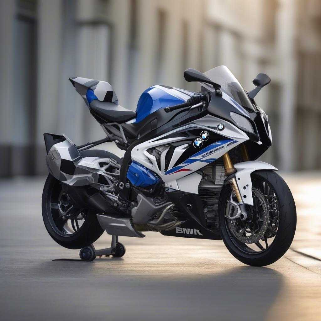 Thiết kế khí động học của BMW HP4 2019