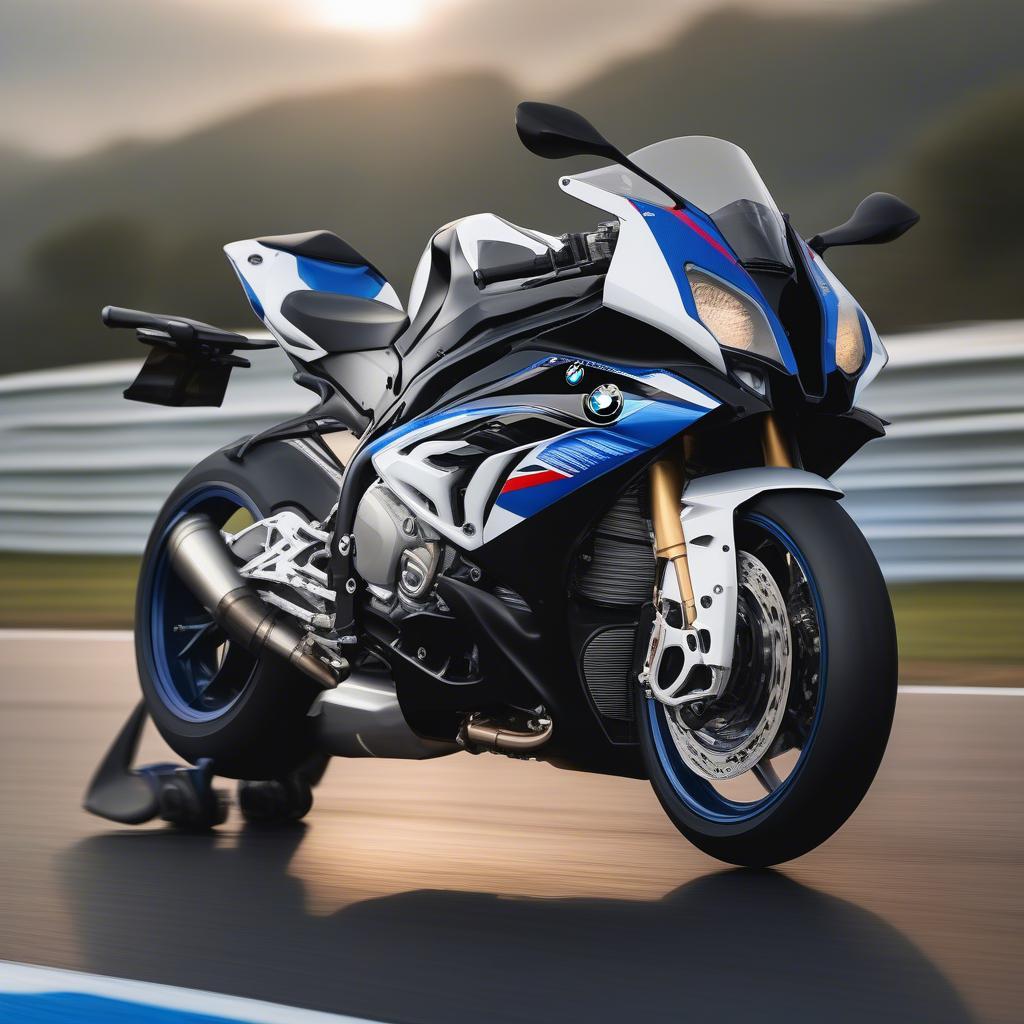 BMW HP4 S trên đường đua