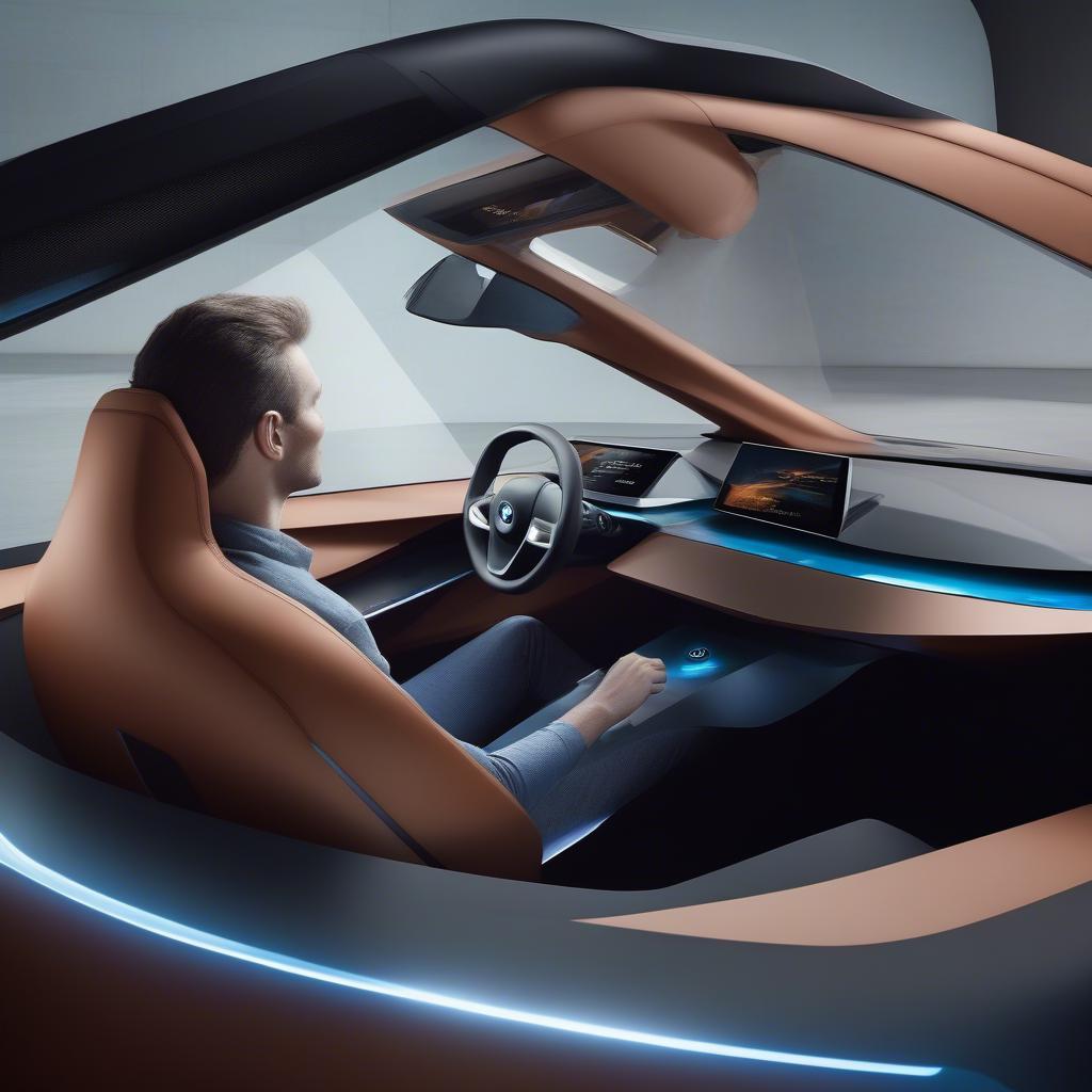 BMW i Vision Future Interaction Concept: Giao diện tương lai