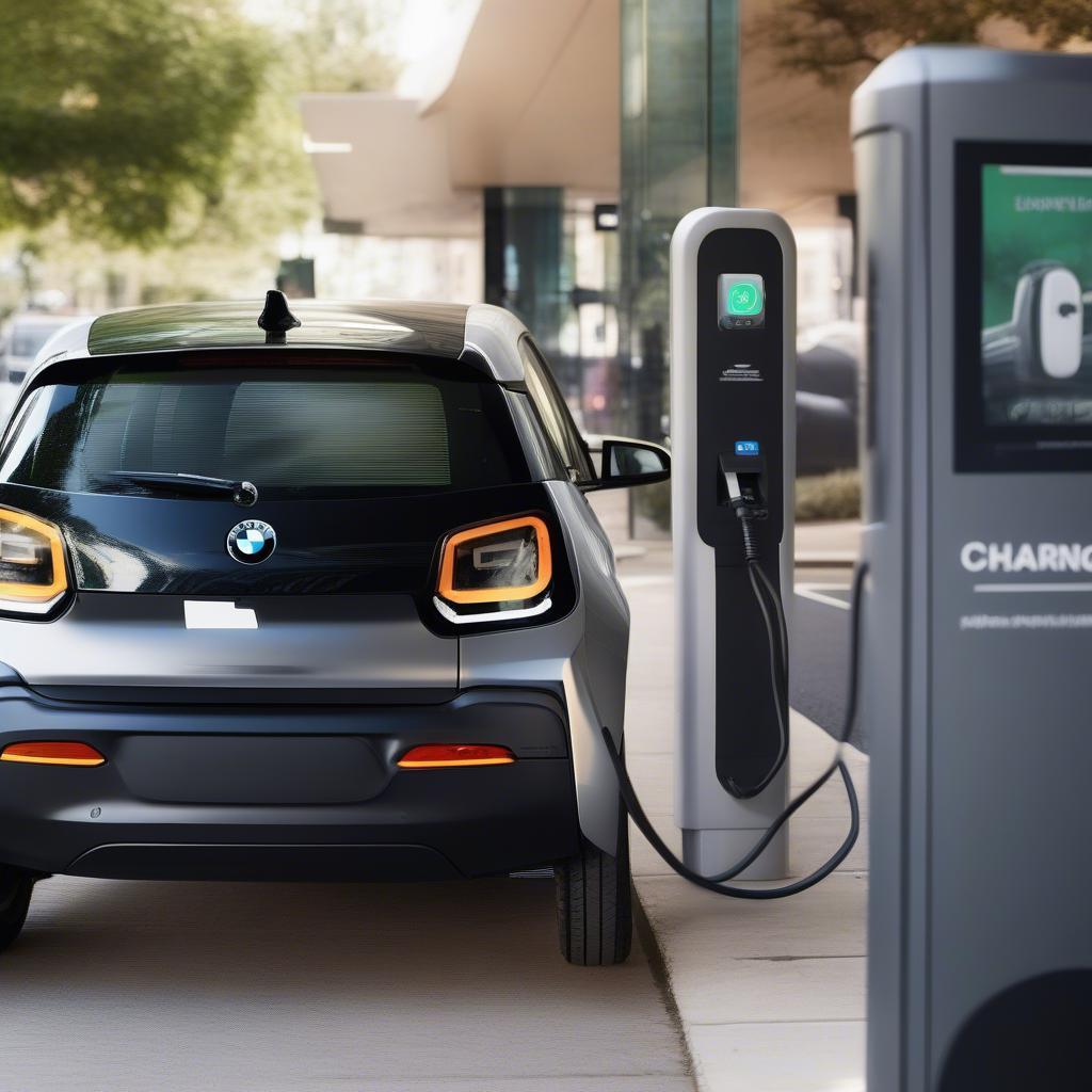 BMW i3 sạc điện