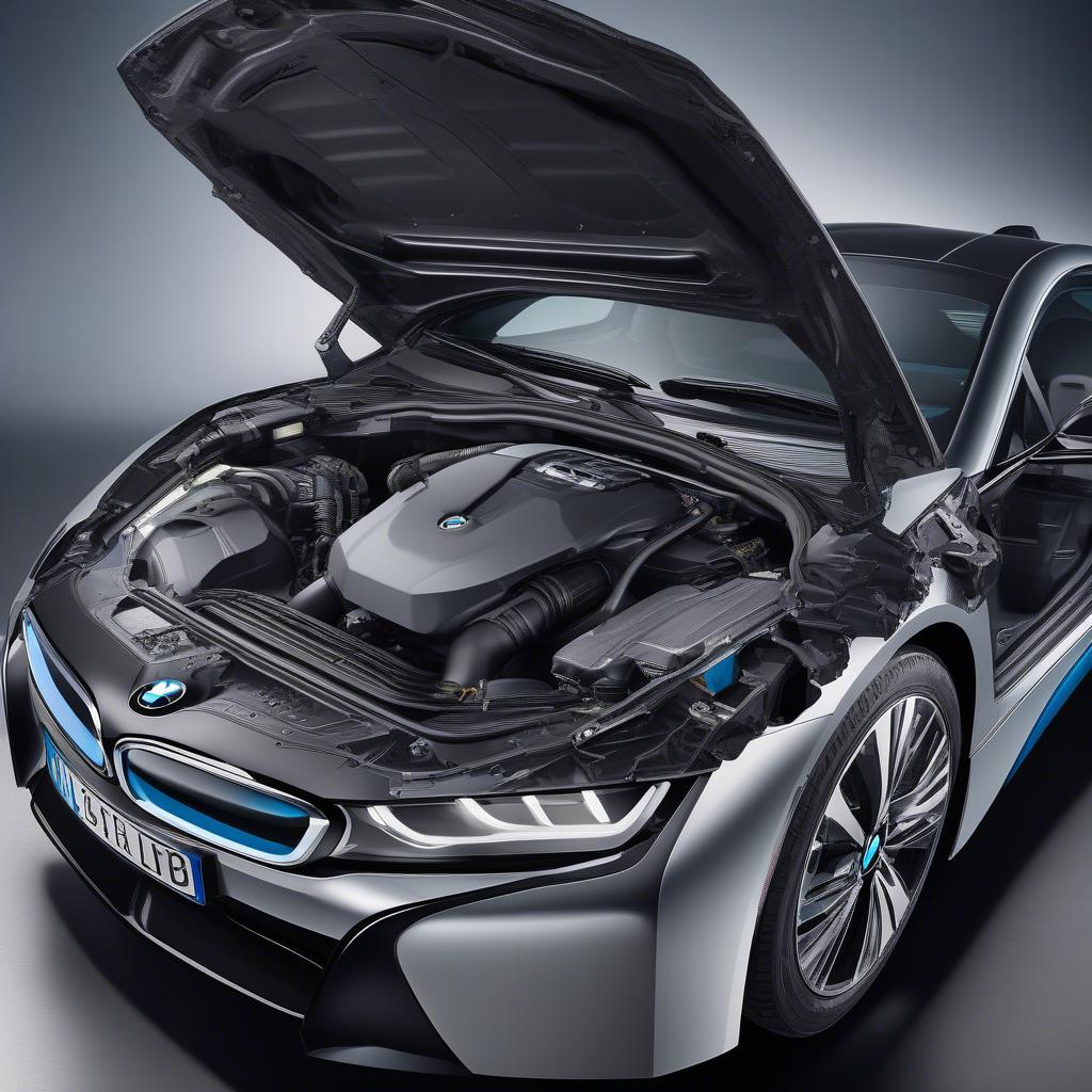 BMW i8 2017 Động Cơ