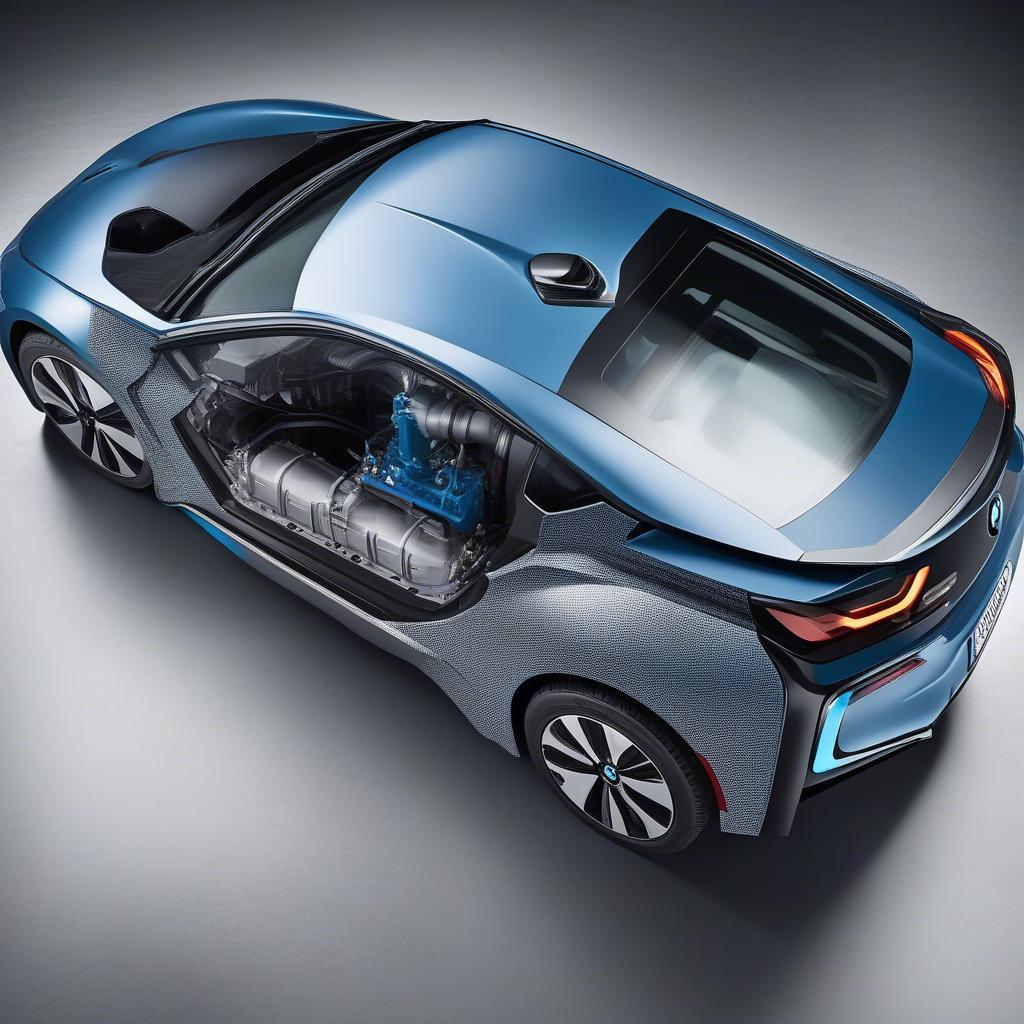 BMW i8 2017 Động Cơ Hybrid