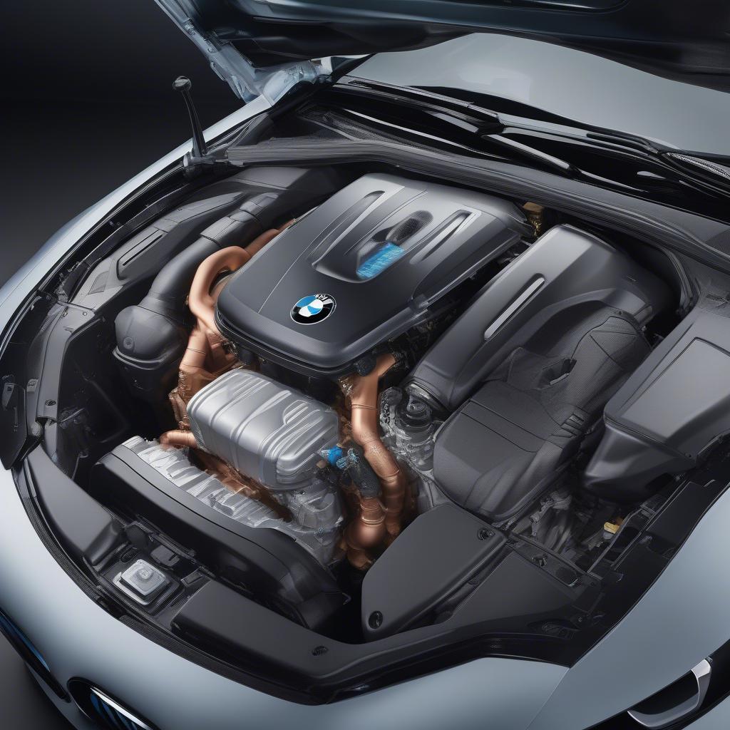 Động cơ hybrid tiên tiến của BMW i8 2018