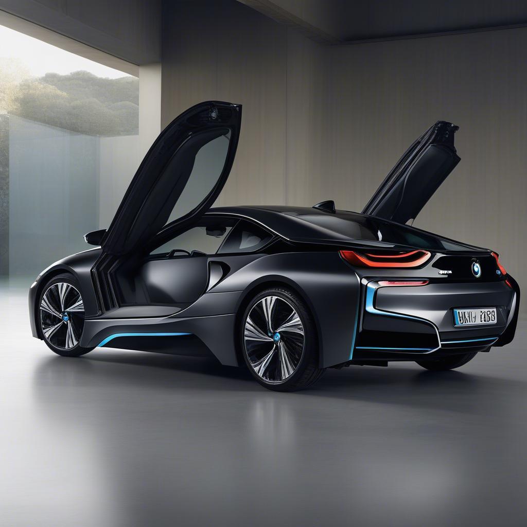 Thiết kế ngoại thất BMW i8 2020