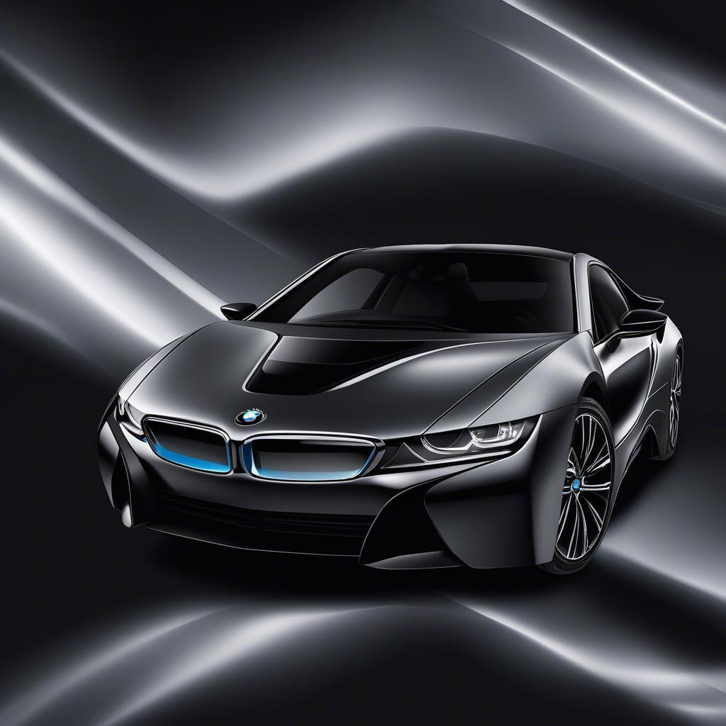 Hình nền BMW i8 đen HD