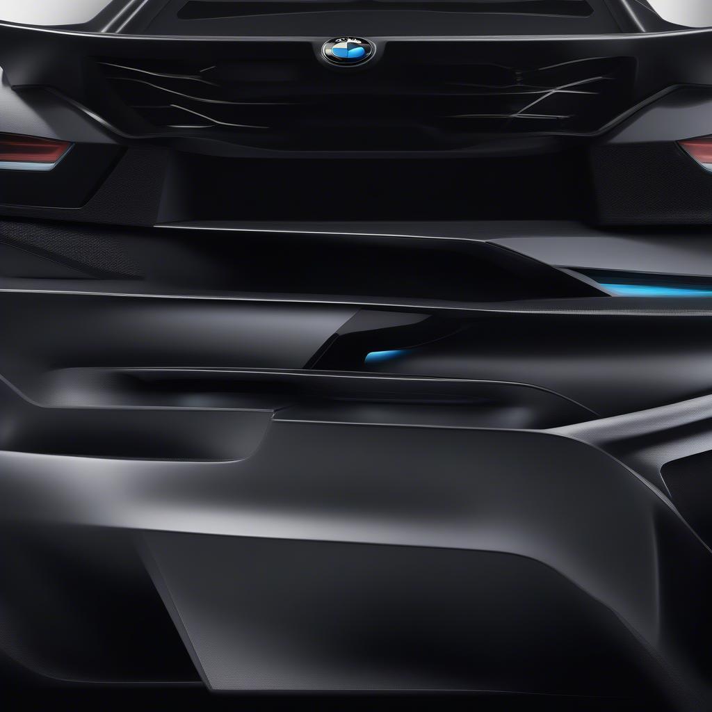 BMW i8 Black Wallpaper HD: Vẻ Đẹp Huyền Bí