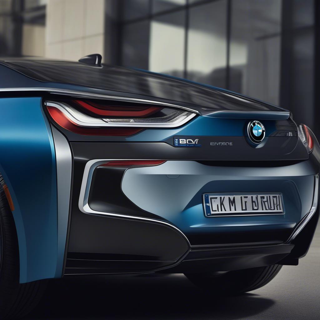 Động cơ BMW i8 Chrome Blue