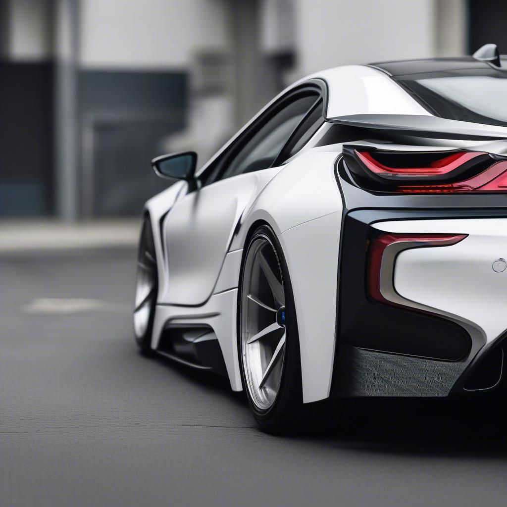 BMW i8 Độ Liberty Walk Bodykit Ấn Tượng