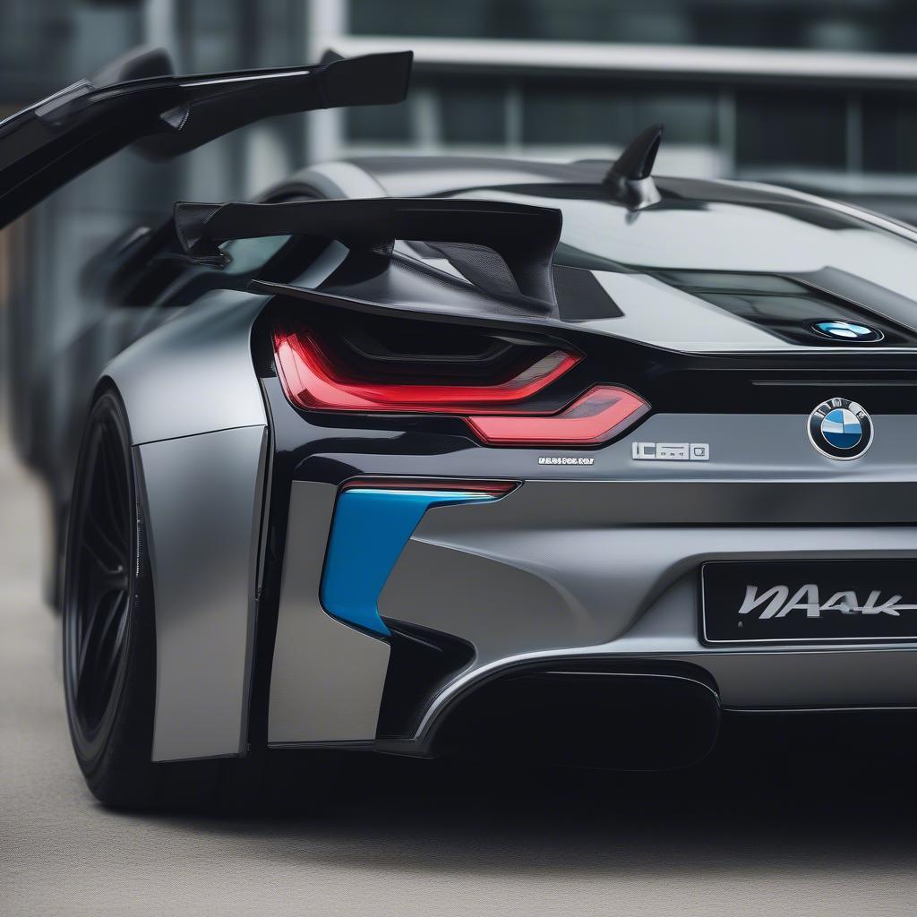 Cánh Gió Cỡ Lớn Trên BMW i8 Độ Liberty Walk