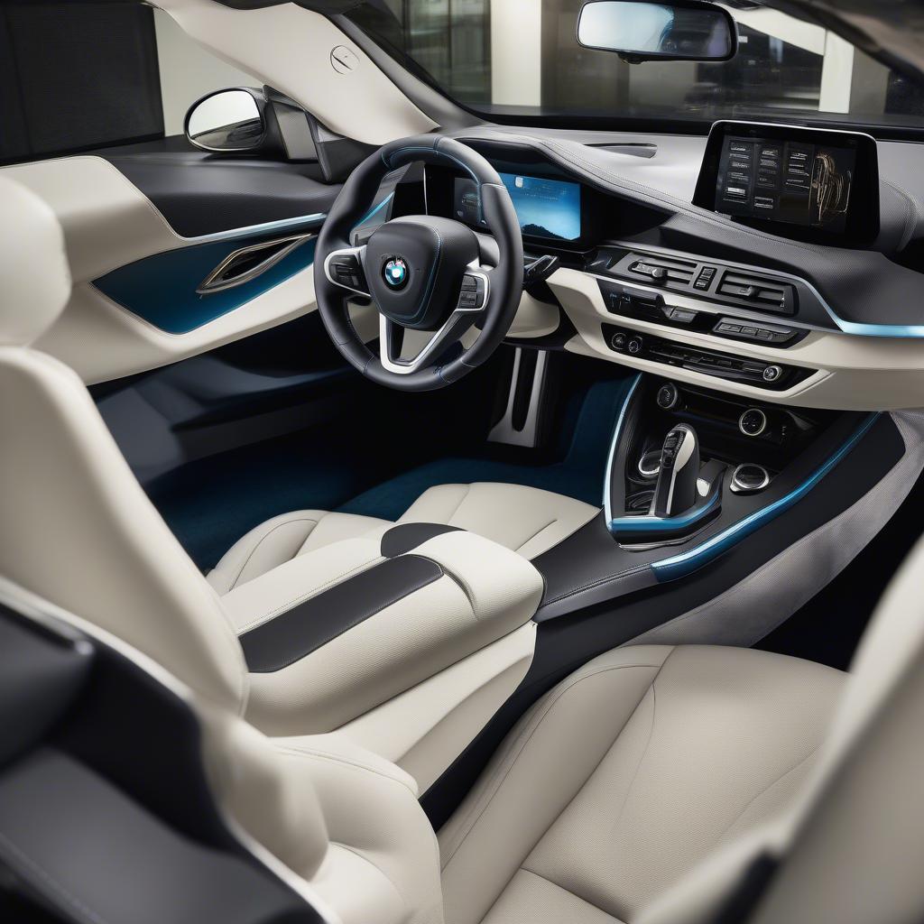 BMW i8 Độ Nội Thất Sang Trọng