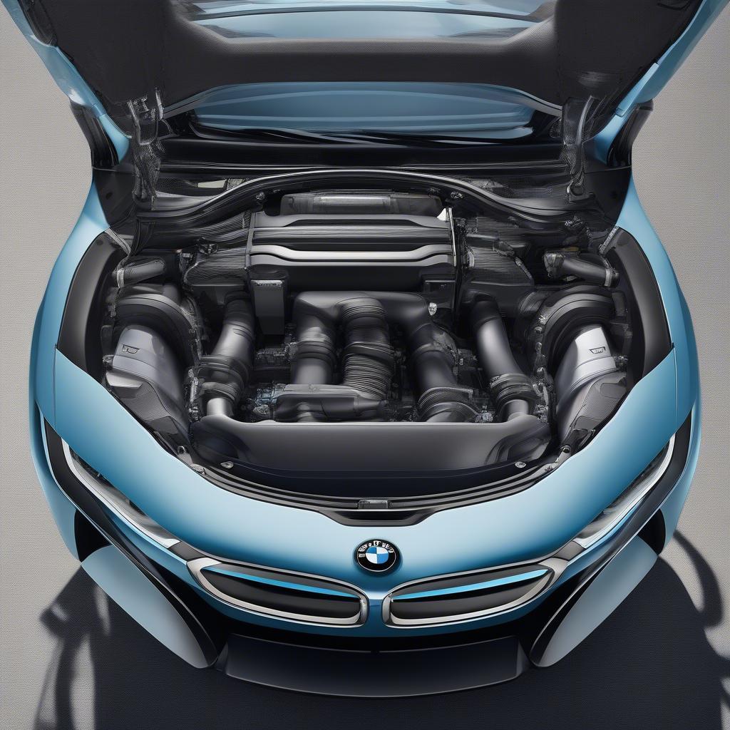 Động cơ Hybrid của BMW i8