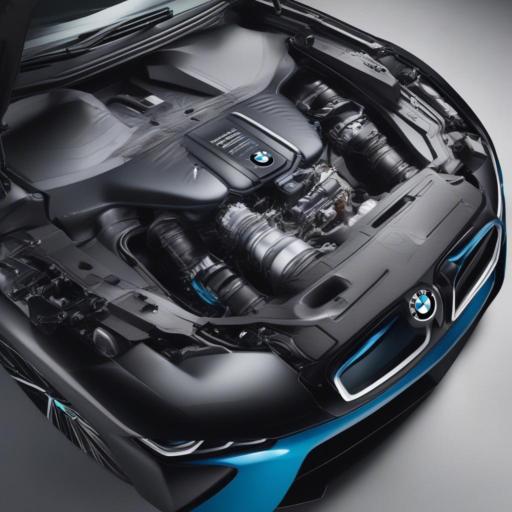 BMW i8 Động Cơ Hybrid