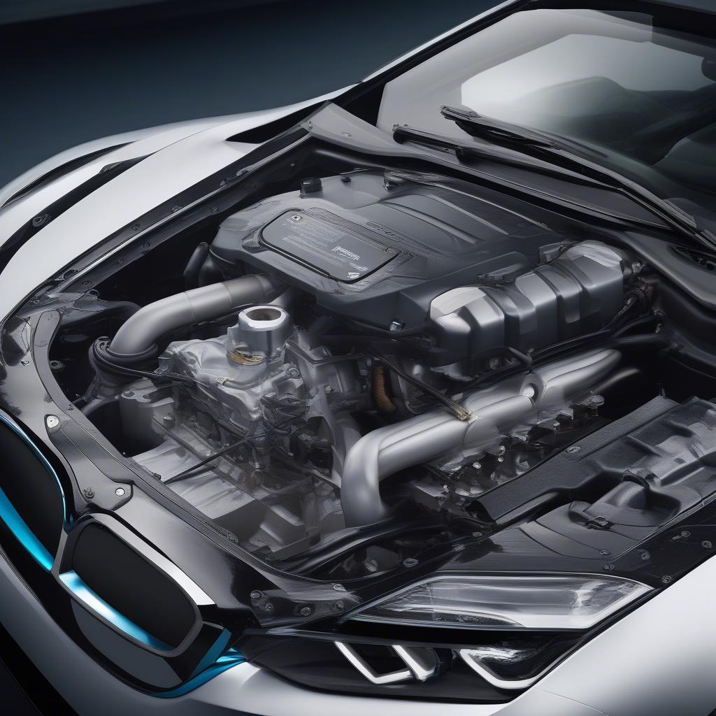 Động cơ Hybrid của BMW i8