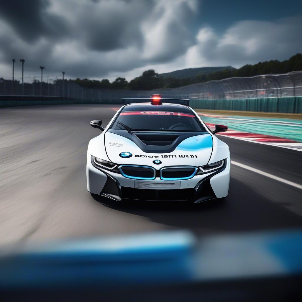 BMW i8 Formula E Safety Car với thiết kế khí động học