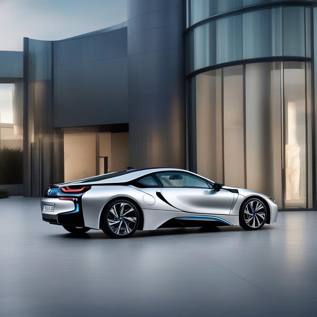 BMW i8 - Ngoại thất ấn tượng với thiết kế futuristic