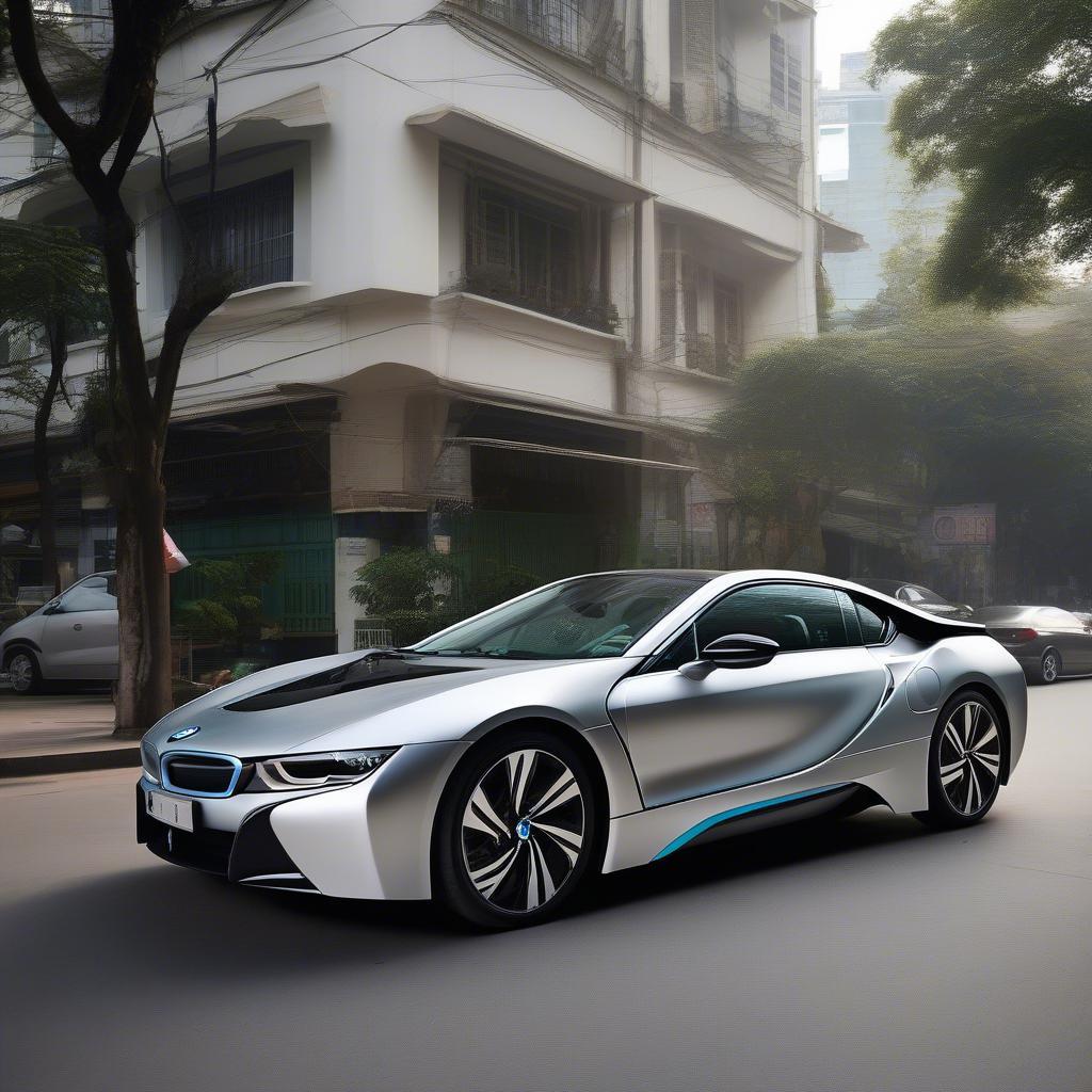 BMW i8 Hà Nội Ngoại Thất Động Cơ