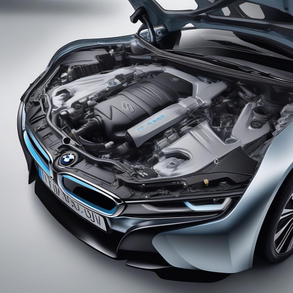 BMW i8 Hệ Thống Động Cơ Hybrid