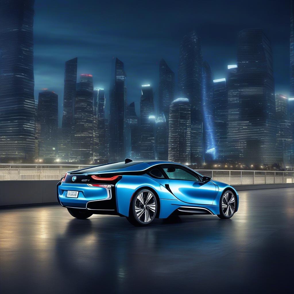 BMW i8 Hiện Đại Thành Phố