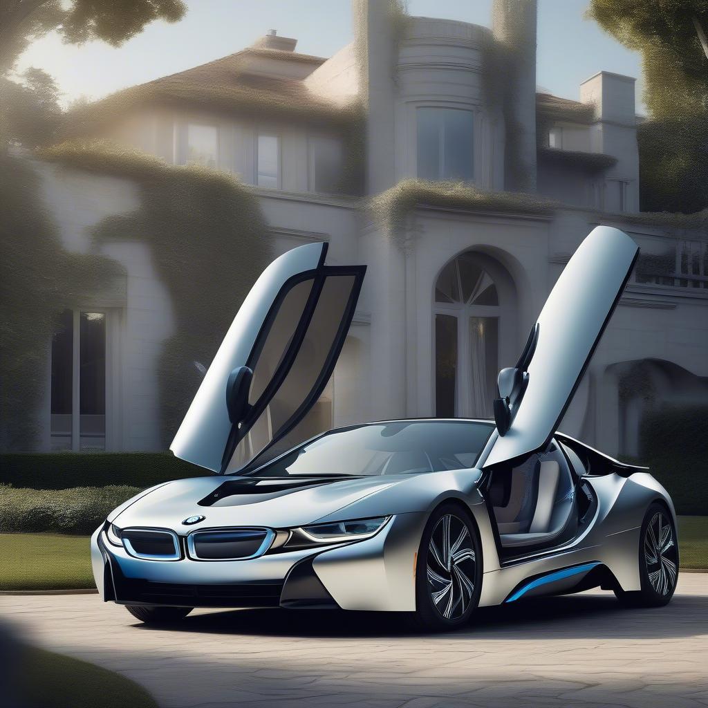 Siêu xe BMW i8 trong phim Iron Man