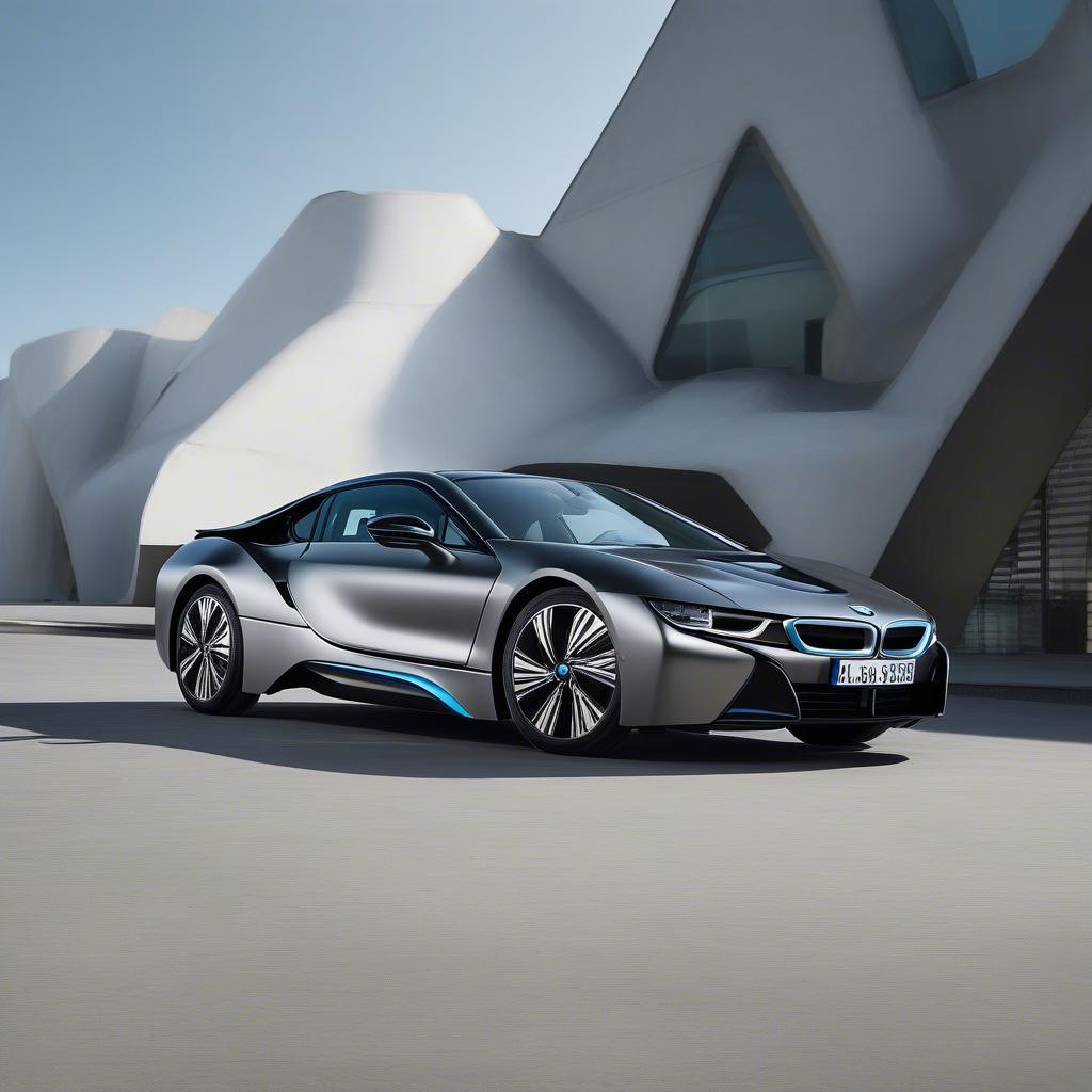 BMW i8 với kiểu dáng cửa cắt kéo độc đáo