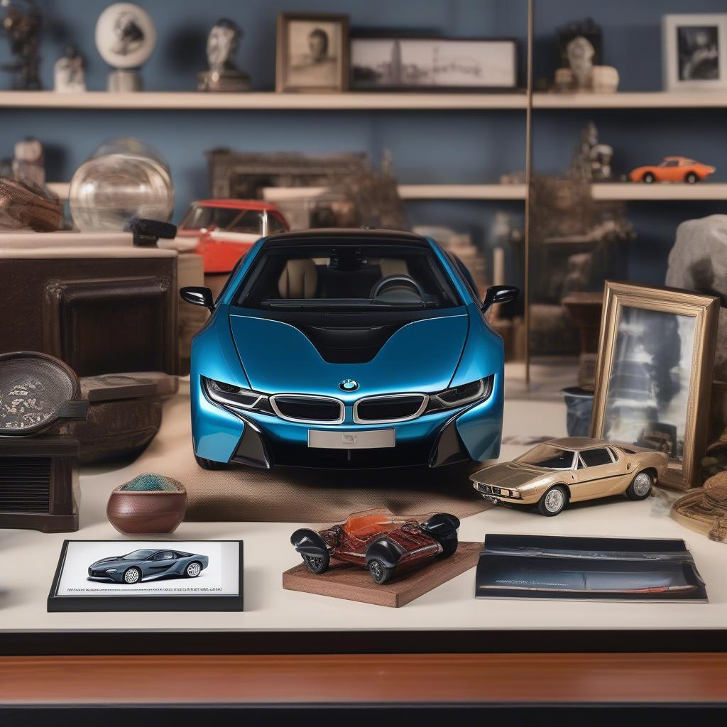 BMW i8 mô hình trưng bày