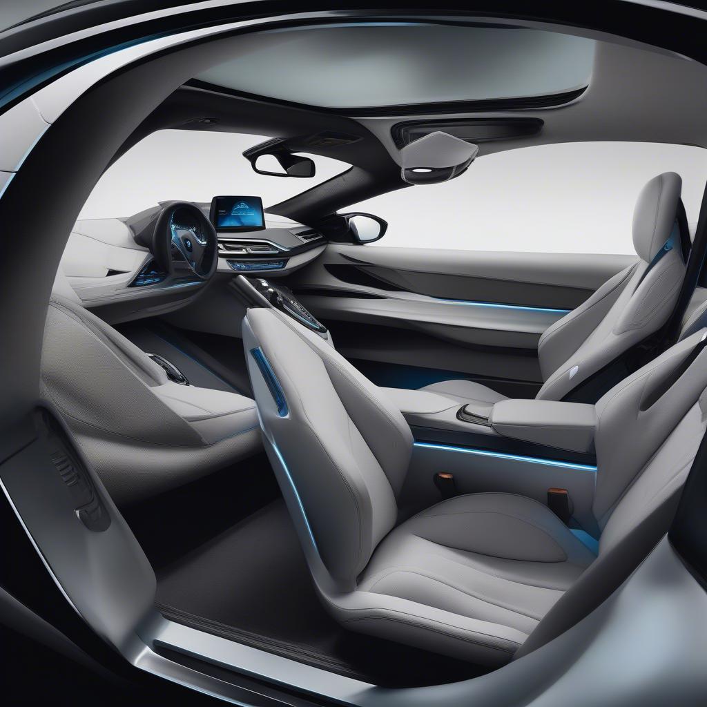 Nội thất BMW i8 Next Generation