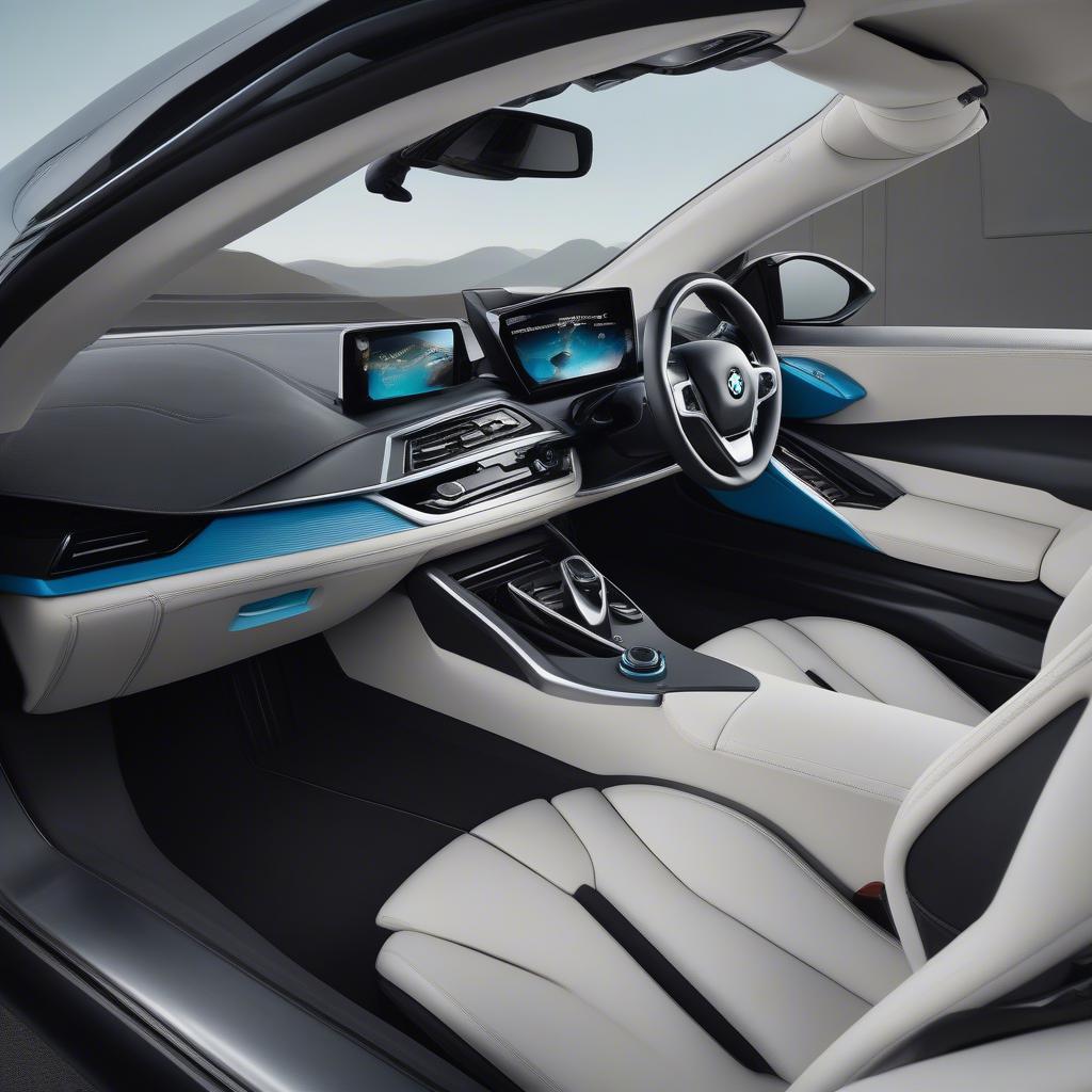 Nội Thất Hiện Đại Của BMW i8