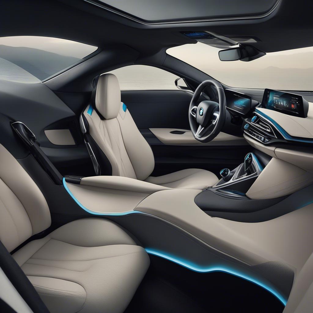 BMW i8 Nội Thất Sang Trọng