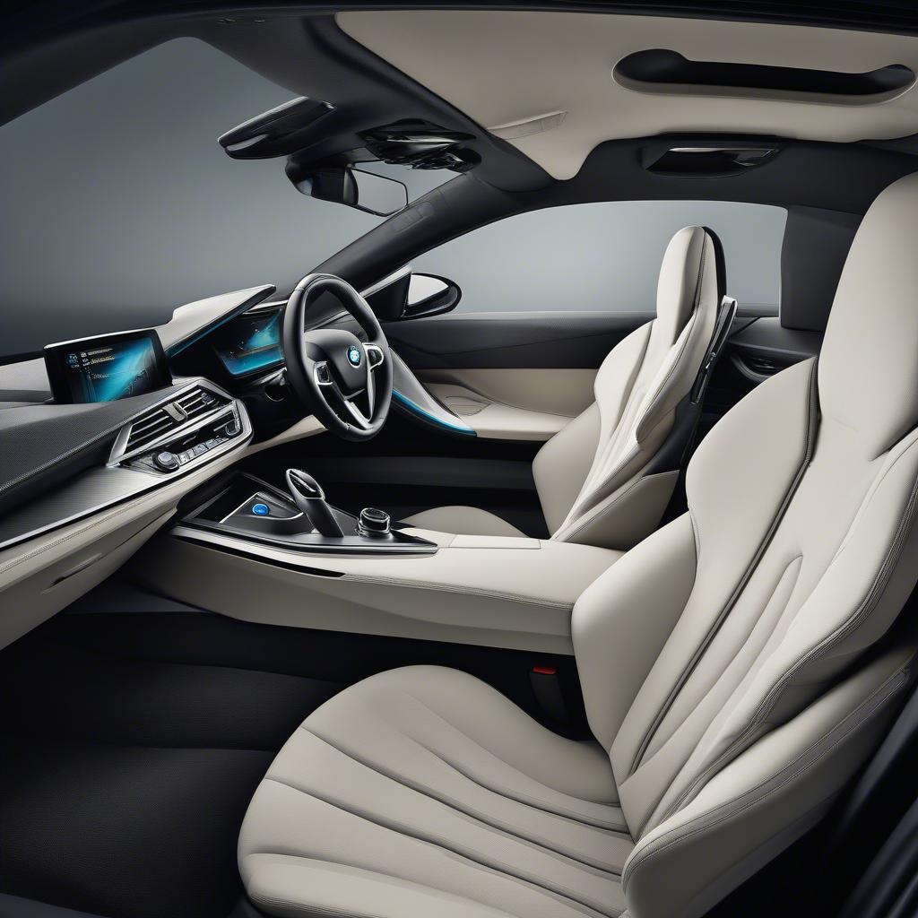 Nội thất sang trọng BMW i8