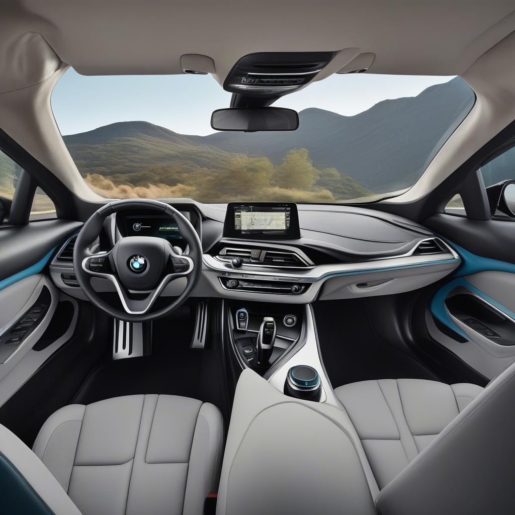 BMW i8 Nội Thất Sang Trọng