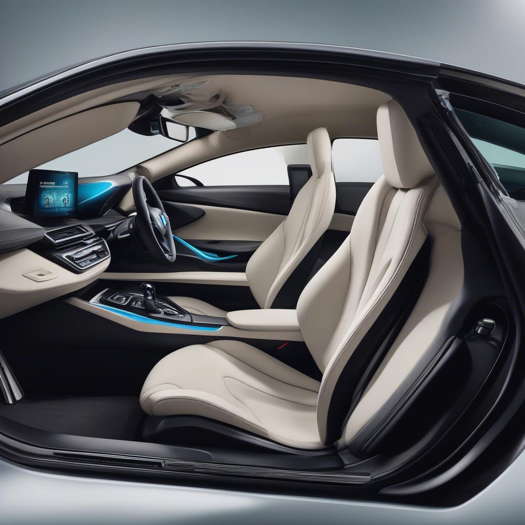 BMW i8 Luxurious Interior