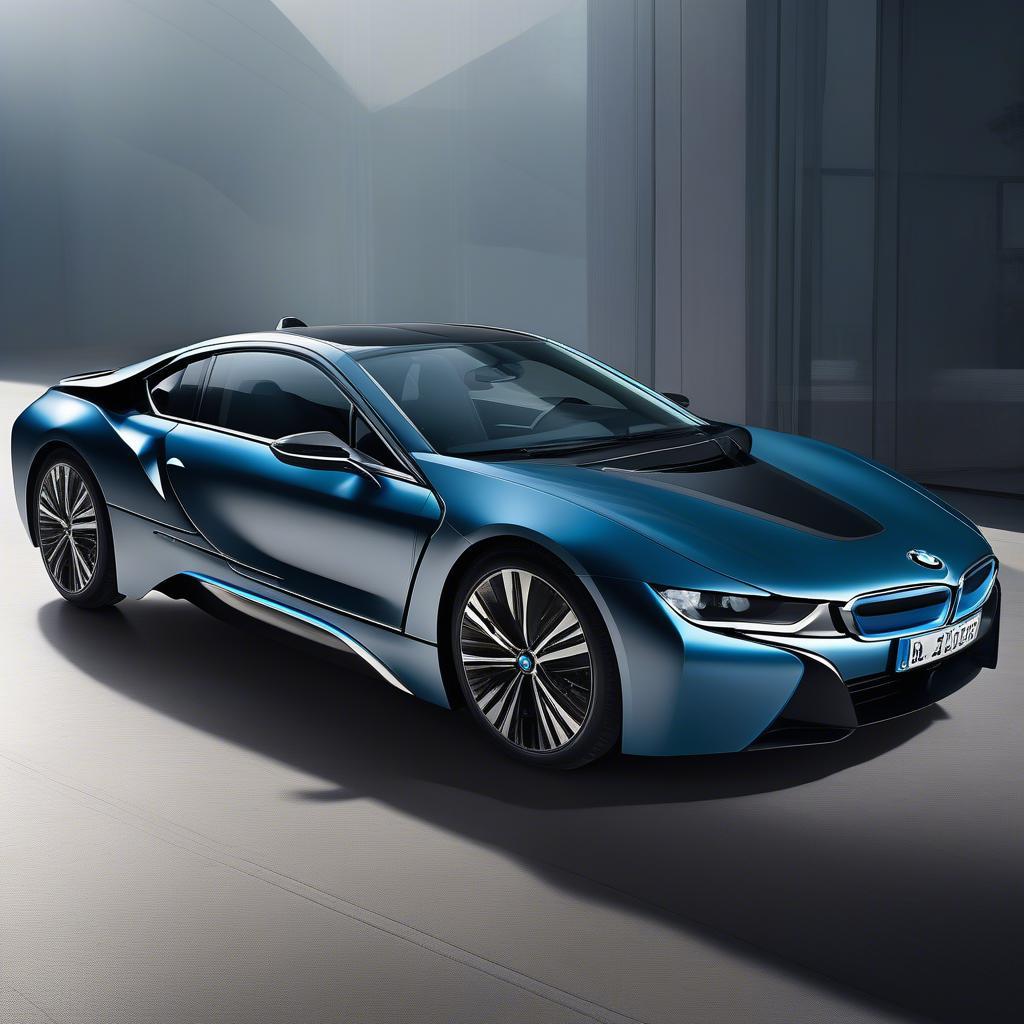 Thiết kế ngoại thất ấn tượng của BMW i8 Plus