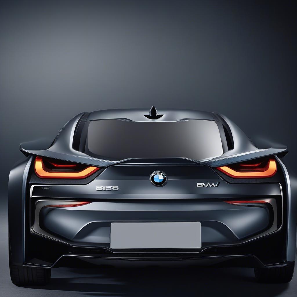 Hình ảnh chi tiết vật liệu cấu thành BMW i8 Rear Diffuser