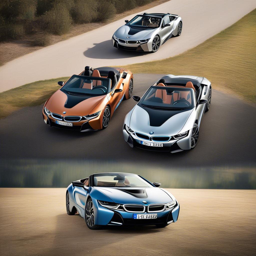 BMW i8 Roadster: Các Phiên bản Khác nhau