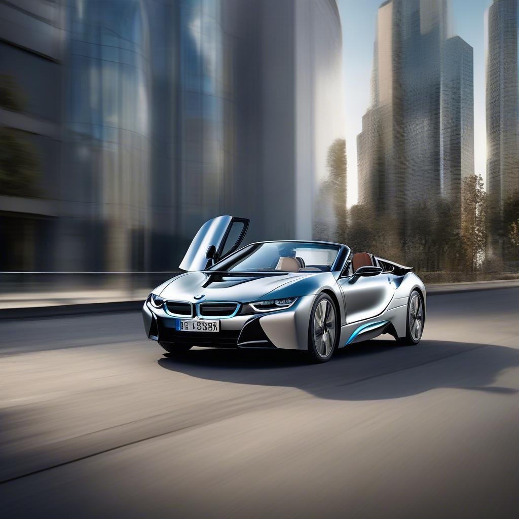 BMW i8 Roadster: Thiết kế Tương lai