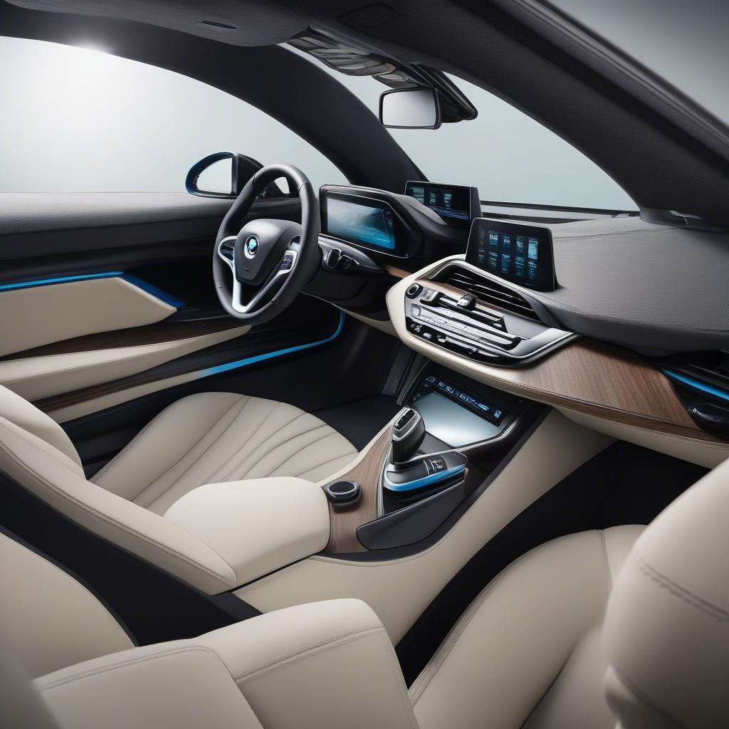 BMW i8 SAM Nội Thất Sang Trọng