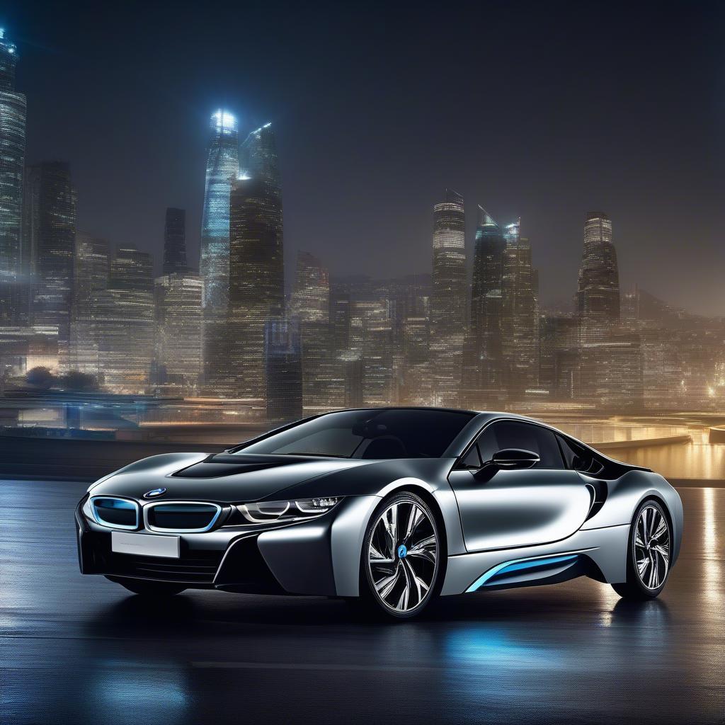 Hình ảnh BMW i8 Siêu Xe Tương Lai