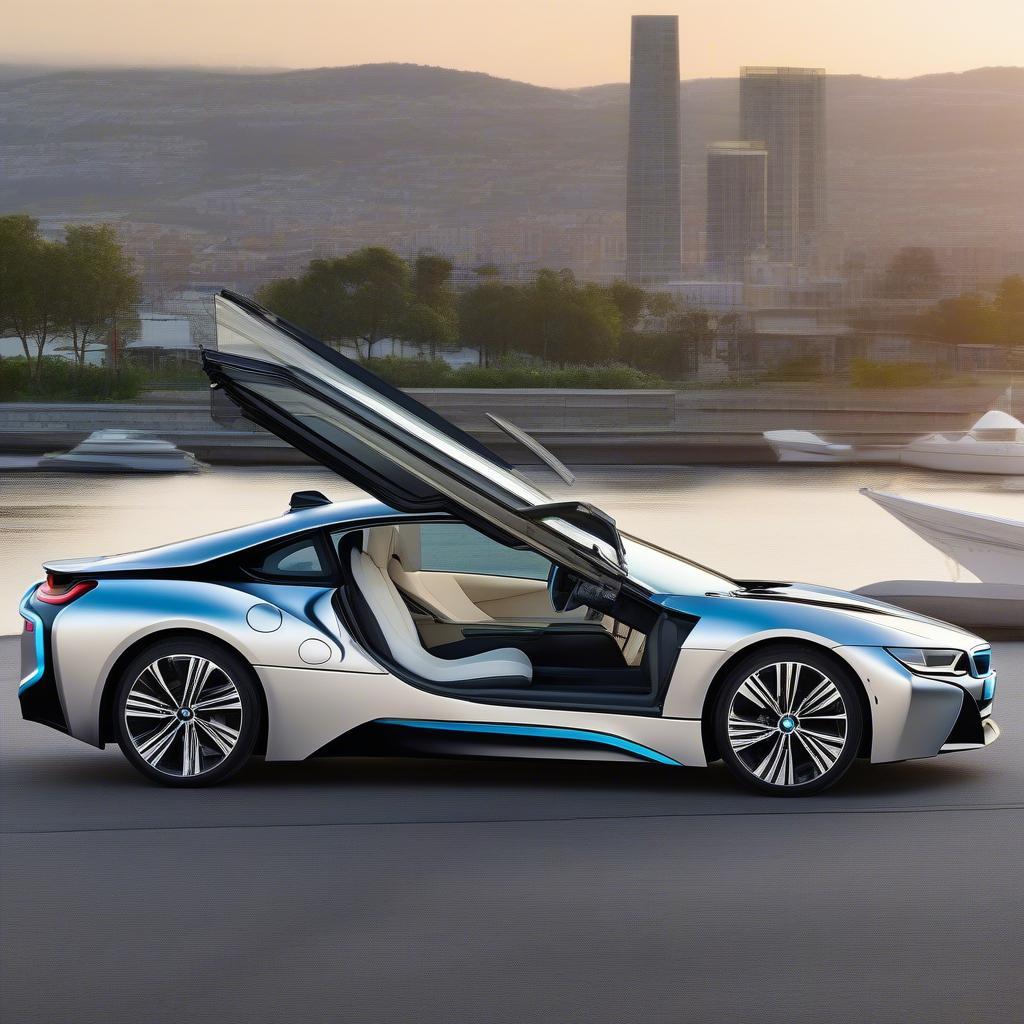 BMW i8 Thiết Kế Cửa Cánh Bướm